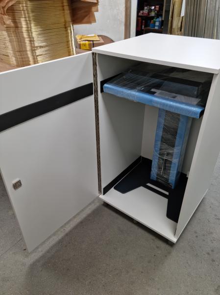 Lectern transport and storage box